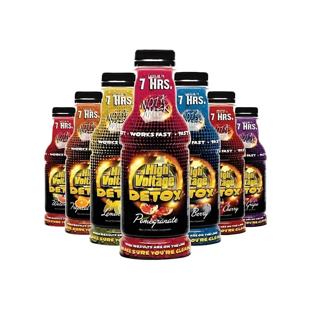 High Voltage Detox: para qué sirve, cómo funciona y si realmente es efectivo 1 Conjunto de batidos High Voltage Detox Orina